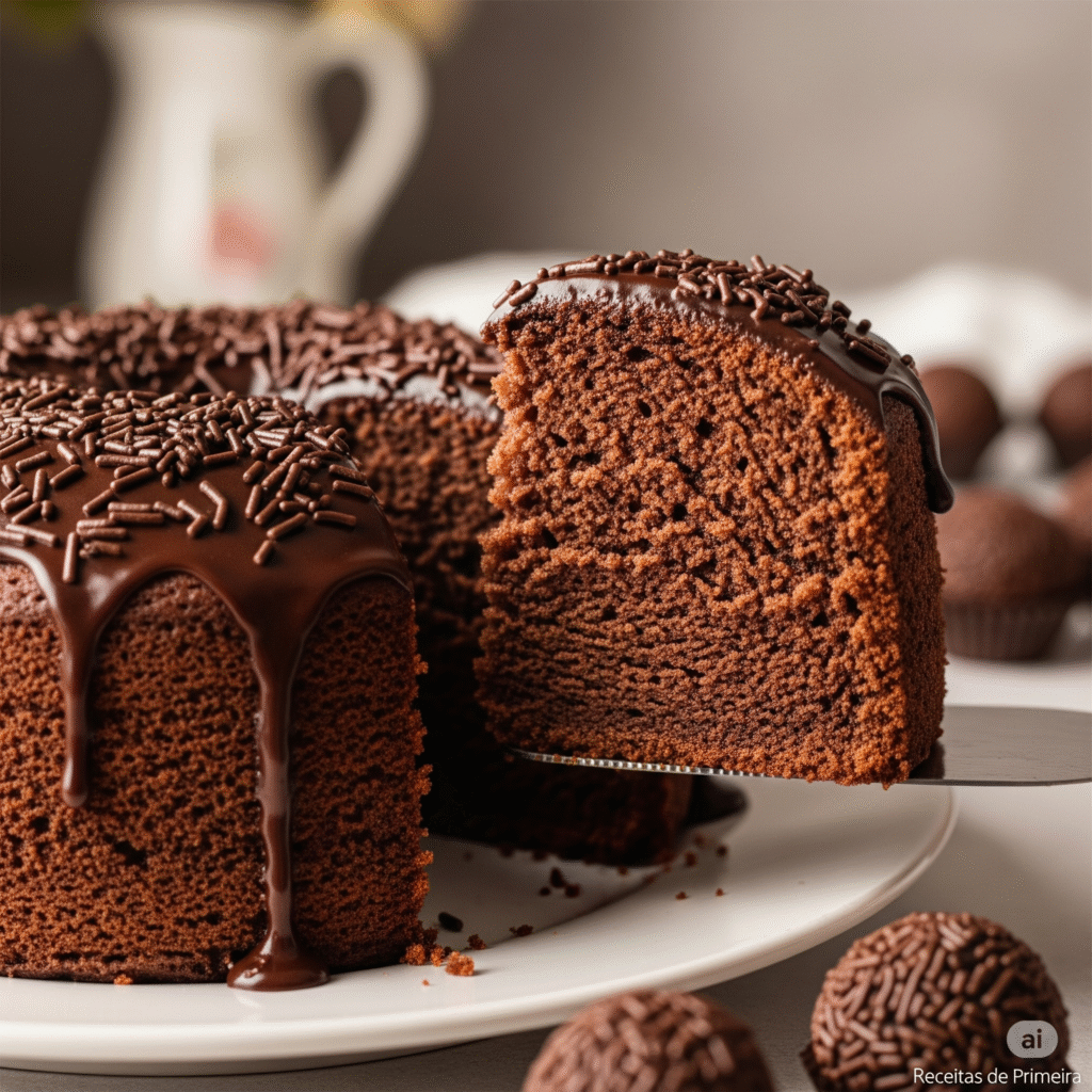 Bolo de Chocolate Simples e Fofo: A Receita Perfeita para Qualquer Ocasião